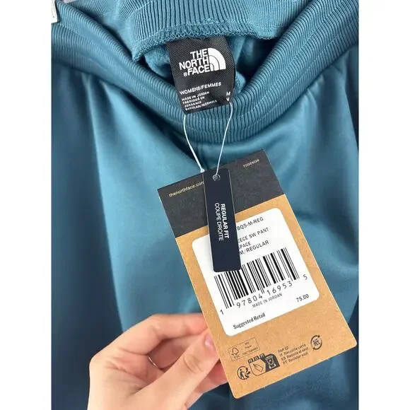 Women’s The North Face Medium Dark Teal Joggers - Picture 4 of 5